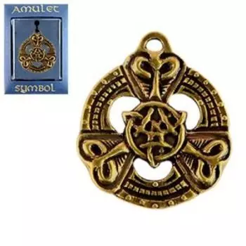 Амулет The Cult! №43 металлический «Кельтский трискель»