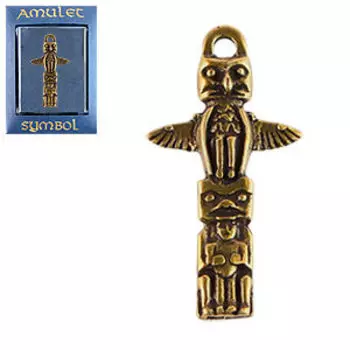 Амулет The Cult! №57 металлический «Индейский идол»