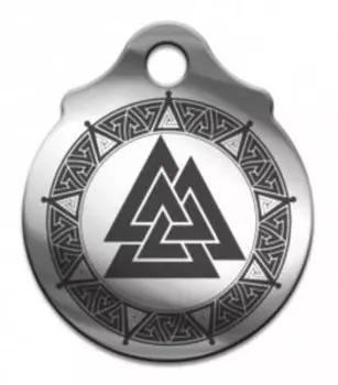 Амулет Узел избранных, (медсталь)