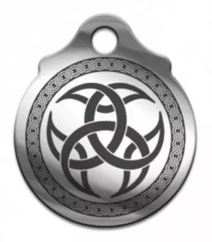 Амулет Узел луга, (медсталь)