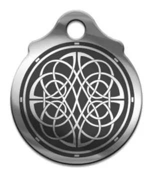 Амулет Узел судьбы, (медсталь)