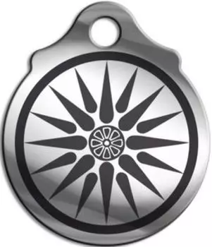 Амулет Вергинское солнце, медсталь