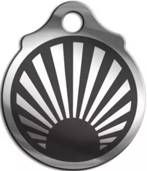 Амулет Восходящее солнце, медсталь