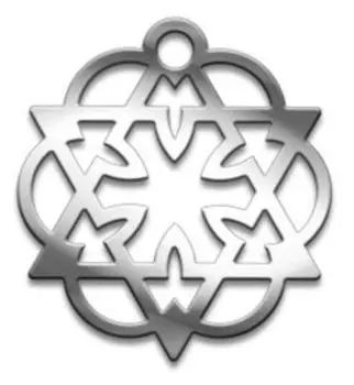 Амулет Яйцо жизни, (медсталь)