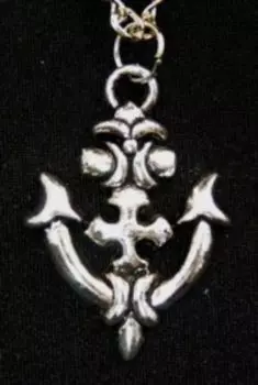 Амулет Якорь и крест