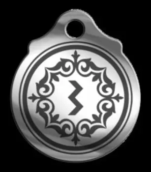 Амулет Защита, медицинская сталь