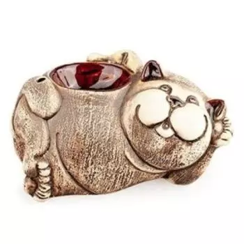 Аромалампа Кот керамика 14х8 см