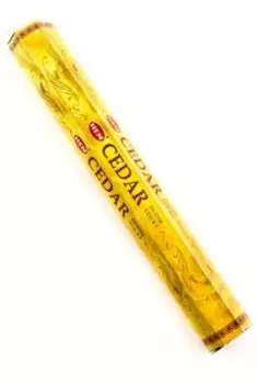 Благовония HEM Кедр (Cedar) шестигранник, 20 палочек