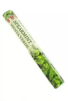 Благовония HEM Мята (Spearmint) шестигранник 20 палочек