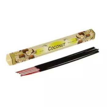 Благовония SARATHI Кокос (Coconut) шестигранник 20 палочек