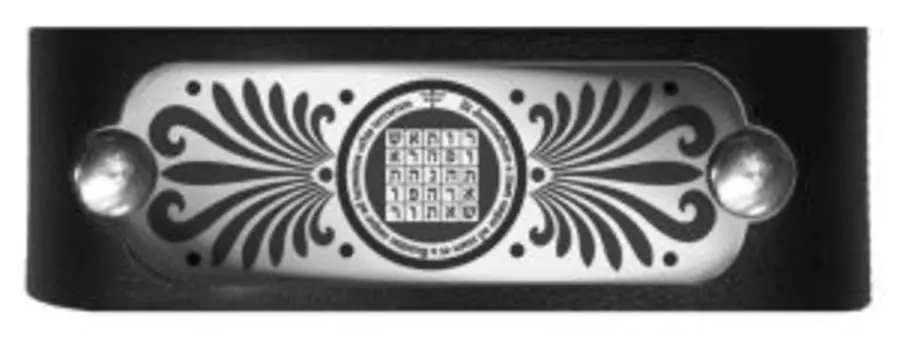 Браслет Богатым будешь, натуральная кожа, сталь, средний размер