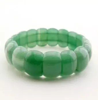 Браслет из камня большой. Нефрит