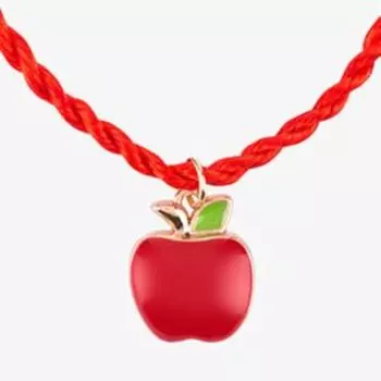 Браслет с подвеской №06 Райское яблоко