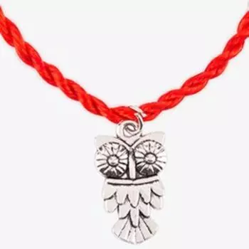 Браслет с подвеской №14 Сова