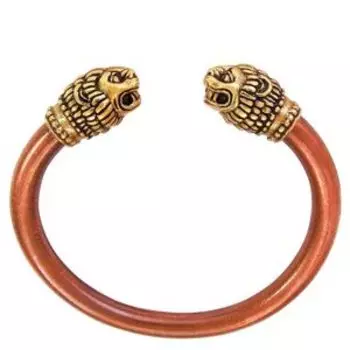 Браслет Скифские львы латунь