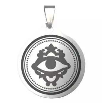 Брелок Энергощит, медицинская сталь