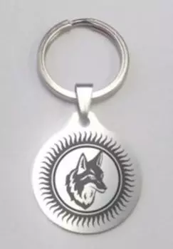 Брелок Лиса, медсталь