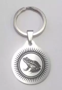 Брелок Лягушка, медсталь