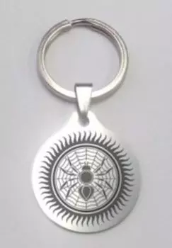 Брелок Паук, медсталь