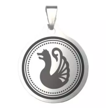 Брелок Старшой, медицинская сталь