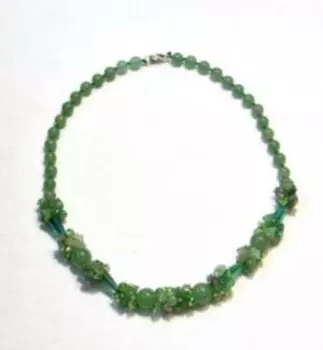 Бусы Нефрит авторские