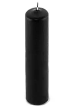 Черная ритуальная свеча
