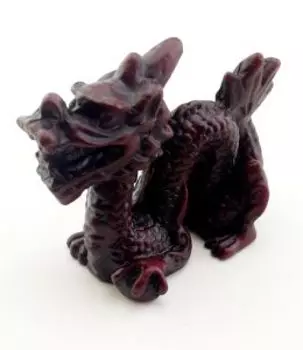 Дракон статуэтка малый красный