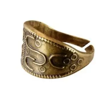 Древнерусский перстень (латунь)