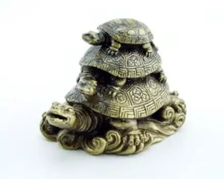 Фигура Три черепахи малая NS16