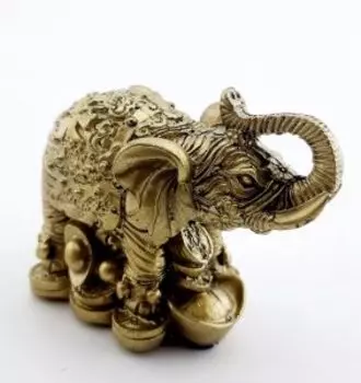 Фигурка Слон на монетах NS90B