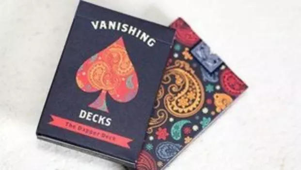 Игральные карты Dapper (синие) - USPCC, Vanishing Inc