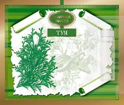 Эфирное масло Туя 2,4 мл