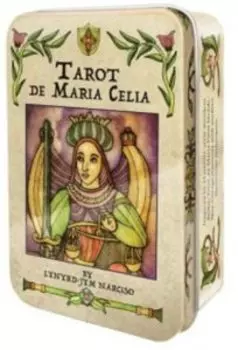 Карты Tarot cards De Maria Celia в жестяной коробке