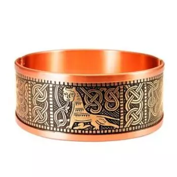 Киевский браслет малый комбинированный (латунь)