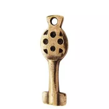 Ключик (латунь, H 10 мм, L 30 мм)