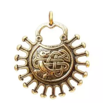 Колт «Льговская птица» (латунь)