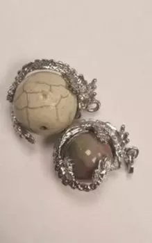 Кулон дракон с камнем. В ассортименте