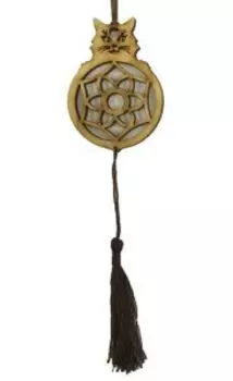 Ловец снов Добрый советник, 9х6 см, фанера