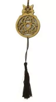 Ловец снов Светочь жизни, 9х6 см, фанера