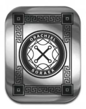 Магическая карта Талисман покровительства, 45х35 мм, сталь