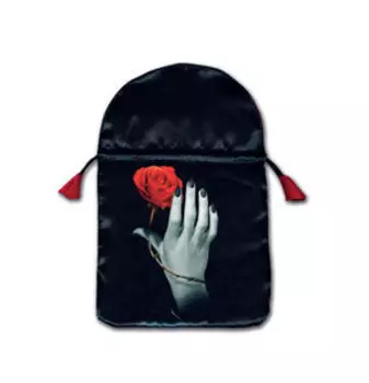 Мешочек для карт Таро «Роза в руке» готика