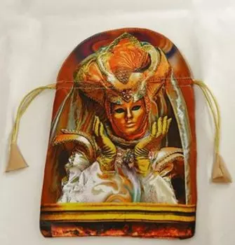 Мешочек для карт Таро. «Таро масок»