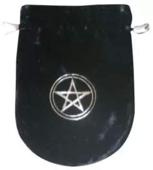 Мешочек для Таро Tarot Bags - Black Pentacle