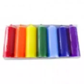 Набор Чакры алтарные радуга 15 см