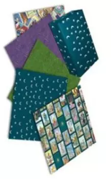 Набор оберточной бумаги 100 листов 5 видов