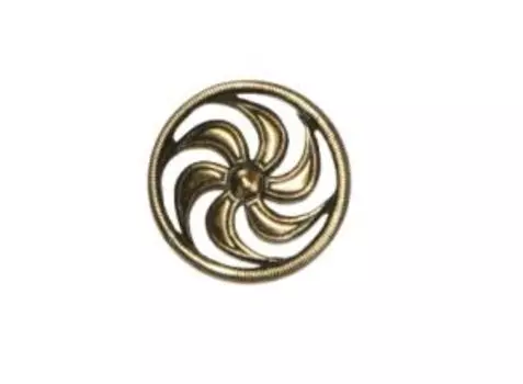 Накладка «Левосторонний коловрат» (латунь)