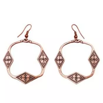 Новгородские серьги (медь)