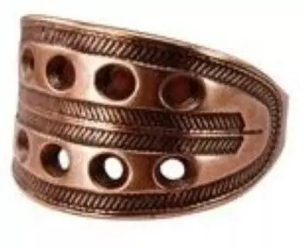 Новгородский решетчатый перстень (медь)