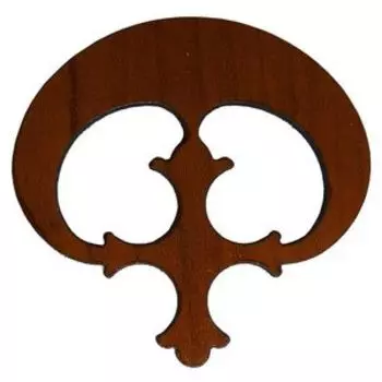 Оберег на магните «Лунница с крестом»