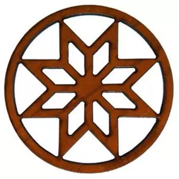 Оберег на магните «Звезда Алатырь (Крест Сварога)»